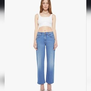 MOTHER Blue Flare & Wide Leg Jeans